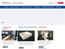 Tablet Screenshot of dimastart.com